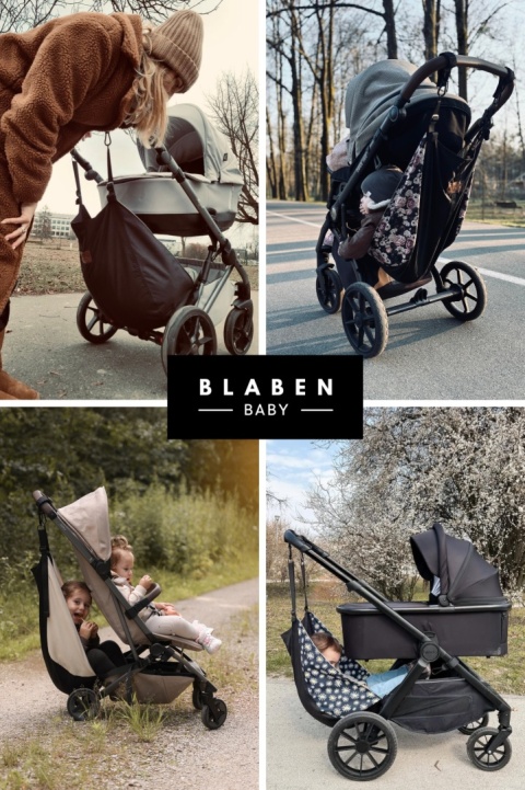Blaben Baby Hamak do wózka dziecięcego Black