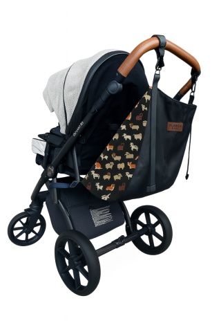 Blaben Baby Hamak do wózka dziecięcego Dogs