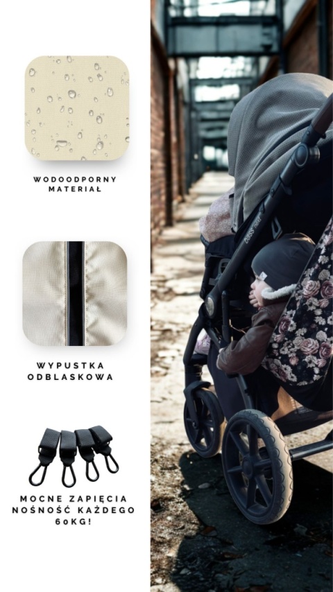 Blaben Baby Hamak do wózka dziecięcego Ornament